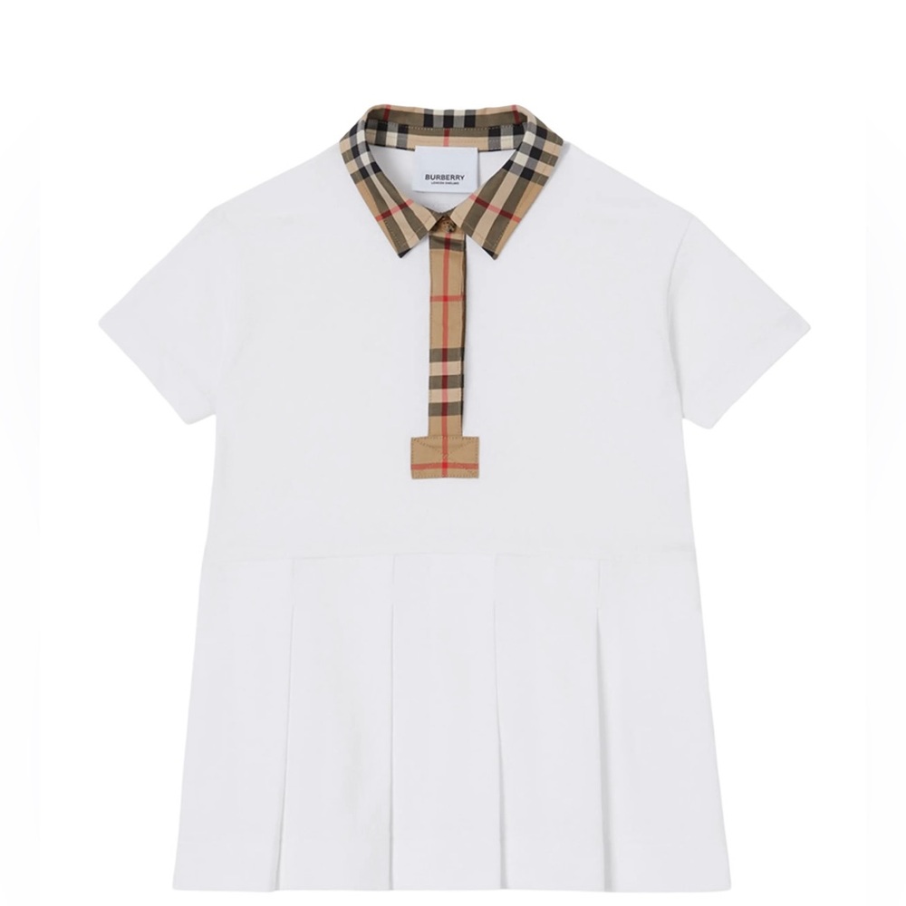 BURBERRY POLO PLEATED DRESS